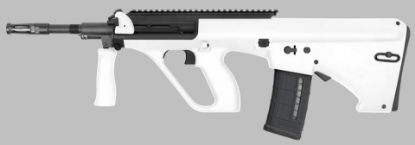 Picture of Steyr Arms Aug A3 M1 Nato 5.56X45mm / 223 Rem White Semi-Automatic Rifle With Extended Rail