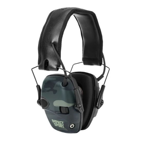 Picture of Howard Leight Impact Sport Black Multicam Electronic Earmuff