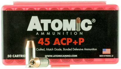 Picture of Atomic Ammunition 00412 Pistol Precision Craft 45 Acp +P 185 Gr Bonded Match Hollow Point 50 Per Box/ 10 Case 