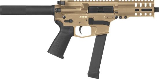 Picture of Cmmg Banshee 300 Mkgs 9Mm Flat Dark Earth Semi-Automatic 30 Round Pistol