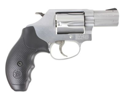 Picture of Smith & Wesson 162420 Model 60 357 Mag Or 38 S&W Spl +P 5 Shot 2.12" Stainless Steel Barrel/Cylinder, Satin Finish Stainless Steel J-Frame, Exposed Hammer 