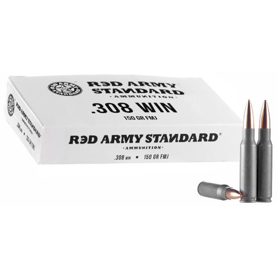 Picture of Red Army Standard 308 Win 150 Grain Fmj Ammunition 500 Rounds