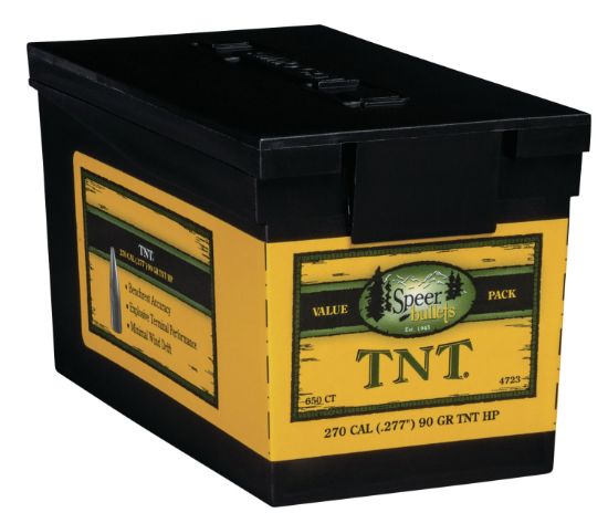 Picture of Speer 4723 Tnt 270 Win .277 90 Gr Jacket Hollow Point 650 Per Box/ 1 Case 