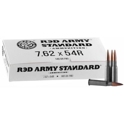 Picture of Red Army Standard 7.62X54r 148 Grain Fmj Ammunition 500 Rounds
