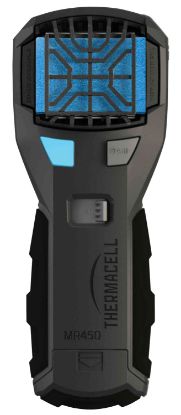 Picture of Thermacell Mr450x Mr450 Armored Portable Repeller Black Effective 15 Ft Odorless Scent Repels Mosquito Effective Up To 12 Hrs 