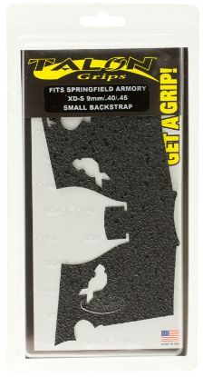 Picture of Talon Grips 207R Adhesive Grip Textured Black Rubber For Springfield Xd-S 9,40,45 With Small Backstrap 