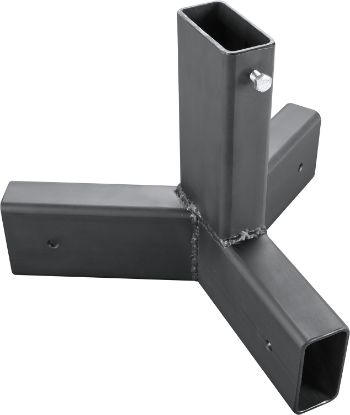 Picture of Champion Targets 44106 Tripod Bracket Gray Standing Steel For Center Mass Ar500 Steel Targets 