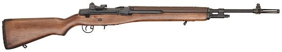 Picture of Springfield Armory Ma9222 M1a Loaded 308 Win/7.62X51mm 10+1 22" Black Parkerized Medium National Match Barrel, Black Parkerized Steel Receiver, Walnut Fixed Stock 