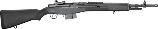 Picture of Springfield Armory Aa9126 M1a Scout Squad 308 Win/7.62X51mm 10+1 18" Black Parkerized Carbon Steel Barrel W/Muzzle Brake, Black Parkerized Picatinny Rail Steel Receiver, Fixed Black Synthetic Stock 