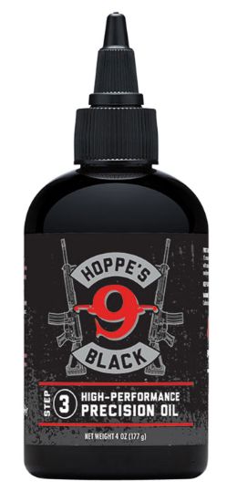 Picture of Hoppe's Hbl4 Black Precision Oil Lubricates Prevents Rust & Corrosion 4 Oz. Squeeze Bottle 