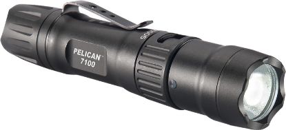 Picture of Pelican 7100 Tactical Flashlight Black Anodized 33/348/695 Lumens White Led 