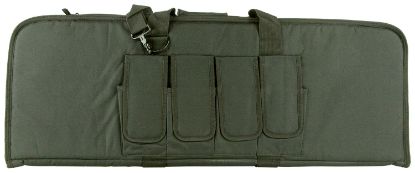 Picture of Ncstar Cvcp2960b36 Vism Carbine Case Black Pvc Nylon W/ Lockable Zippers Pockets & Padded Carry Handle 