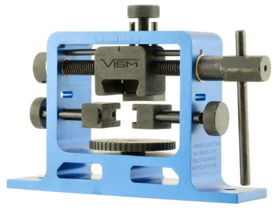 Picture of Ncstar Vtuprs Universal Pistol Rear Sight Tool Tool Black/Blue Steel/Aluminum Universal Pistol Steel Handle 