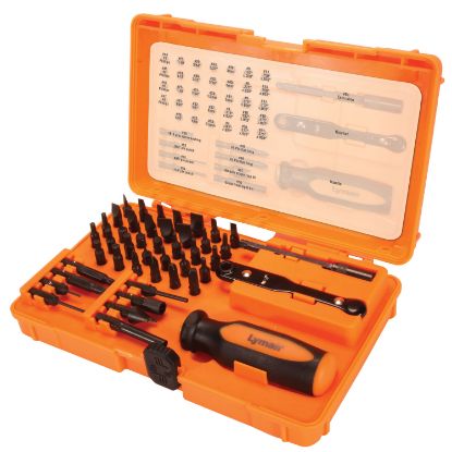 Picture of Lyman 7991360 Master Gunsmith Tool Kit Multiple Universal 45 Pieces 