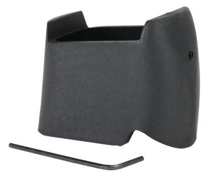 Picture of Pachmayr 03851 Mag Sleeve Compatible W/Glock 17/22 Mags To Fit Glock 26/27 Models, Black Polymer 