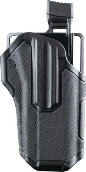 Picture of Blackhawk 419000Bbr Omnivore Owb Black Plastic Belt Slide Fits Most Semi-Autos Right Hand 