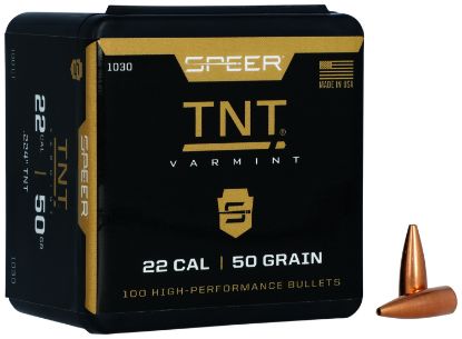 Picture of Speer 1030 Tnt 22 Cal .224 50 Gr Jacket Hollow Point 100 Per Box/5 Case 