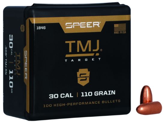 Picture of Speer 1846 Tmj 30 Cal .308 110 Gr Total Metal Jacket Round Nose 100 Per Box/ 5 Case 