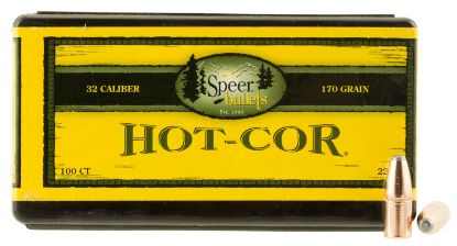 Picture of Speer 2259 Hot-Cor 32 Cal .321 170 Gr Soft Point Flat Nose 100 Per Box/ 5 Case 