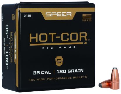 Picture of Speer 2435 Hot-Cor 35 Cal .358 180 Gr Spitzer Soft Point 100 Per Box/ 5 Case 