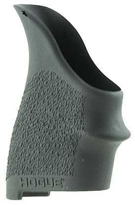 Picture of Hogue 18400 Handall Beavertail Grip Sleeve Textured Black Rubber For Glock 26, S&W M&P Shield, Ruger Lc9 