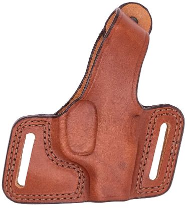 Picture of Bianchi 12839 Black Widow Owb Size 02 Tan Leather Belt Slide Fits Ruger Security-Six Fits S&W K Frame 2-4" Right Hand 