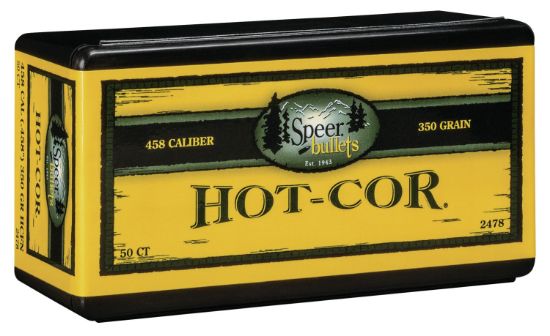 Picture of Speer 2478 Hot-Cor 45 Cal .458 350 Gr Soft Point Flat Nose 50 Per Box/ 5 Case 