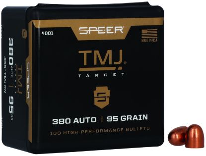 Picture of Speer 4001 Tmj 380 Acp .355 95 Gr Total Metal Jacket 100 Per Box/ 5 Case 