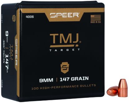 Picture of Speer 4006 Tmj 9Mm .355 147 Gr Total Metal Jacket 100 Per Box/ 5 Case 