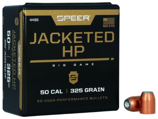 Picture of Speer 4495 Handgun 50 Cal .500 325 Gr Jacket Hollow Point 50 Per Box/ 5 Case 