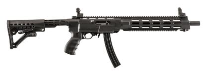 Picture of Archangel Aa556rex Ar-15 Style Conversion Stock Black Synthetic 6 Position With Rail For Ruger 10/22 