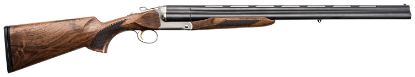 Picture of Charles Daly 930078 Triple Crown 12 Gauge 3+1 3" 28" Vent Rib Blued Tripled Barrel, Silver Finished Steel Receiver, Oiled Walnut Fixed Checkered Stock, Includes 5 Chokes 