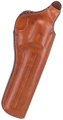 Picture of Bianchi 12696 Cyclone Owb Tan Leather Fits 6" Colt/Ruger/S&W & Similar L Frame Taurus; Wesson Belt Loop Mount Right Hand 