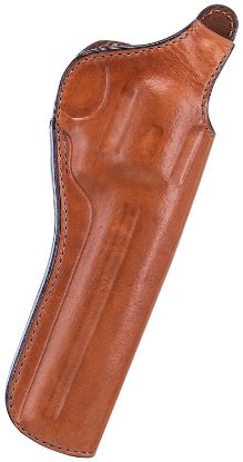 Picture of Bianchi 12688 111 Cyclone Belt Holster Size 09 Owb Open Bottom Style Made Of Leather With Tan Finish, Strongside/Crossdraw & Belt Loop Mount Type Fits 8.3" Barrel Colt Anaconda For Right Hand 
