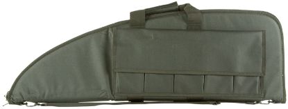 Picture of Ncstar Cv290736 Vism Rifle Case W/ Double Zippers Id Holder Foam Padding & Black Finish 