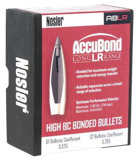 Picture of Nosler 58455 Accubond Long Range 30 Cal .308 168 Gr Spitzer Point Boat Tail/ 100 Per Box 