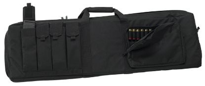 Picture of Us Peacekeeper P30043 Tactical Combination Case Black 600D Polyester Rifle/Shotgun 