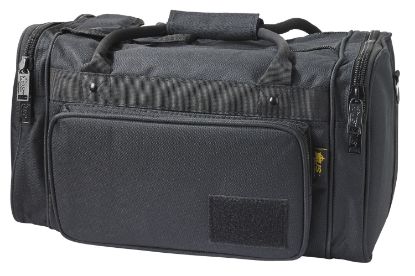 Picture of Us Peacekeeper P21115 Medium Range Bag Water Resistant Black 600D Polyester With Pockets, Removable Gun Rug, & Wraparound Handles 18" L X 10" H X 10" D Exterior Dimensions 