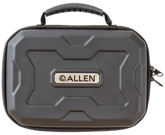 Picture of Allen 829 Exo Handgun Case Black Polymer, Molded Carry Handle, Egg Crate Foam & Lockable Zippers 9" X 6.25" Interior Dimensions 