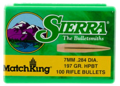 Picture of Sierra 1997 Matchking 7Mm .284 197 Gr Hollow Point Boat Tail/ 100 Per Box 