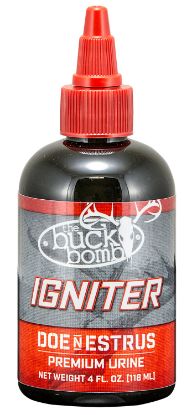 Picture of The Buck Bomb 200008 Igniter Deer Attractant Doe In Estrus Scent 4 Oz Squeeze Bottle 