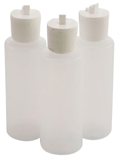 Picture of Tipton 197624 Flip Top Solvent Bottles 4 Oz Plastic 3 Per Pkg 