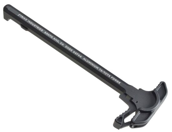 Picture of Strike Industries Archelbk Extended Latch Charging Handle Ar-15 Black Anodized Aluminum 