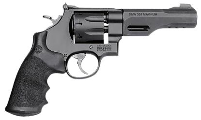 Picture of Smith & Wesson 170269 Model 327 Performance Center Trr8 357 Mag Or 38 S&W Spl +P Black Stainless Steel 5" Barrel & 8Rd Cylinder, Black Scandium Alloy N-Frame , Black Synthetic Grip , Optics Ready 