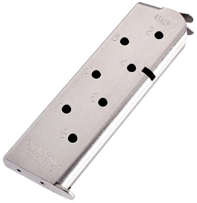 Picture of Cmc Products 14110 Match Grade 8Rd 45 Acp Fits 1911 Government Stainless Steel 