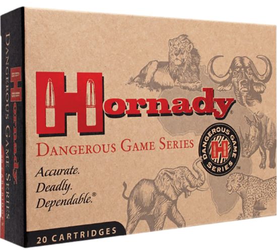 Picture of Hornady 8265 Dangerous Game 416 Rigby 400 Gr Dangerous Game Solid 20 Per Box/ 6 Case 