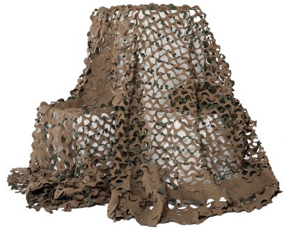 Picture of Camosystems Lw04b Premium Netting Ultra-Lite Green/Brown 7.10' X 19.80' Ripstop 