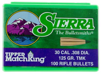 Picture of Sierra 7725 Tipped Matchking 30 Cal .308 125 Gr Tipped Matchking/ 100 Per Box 