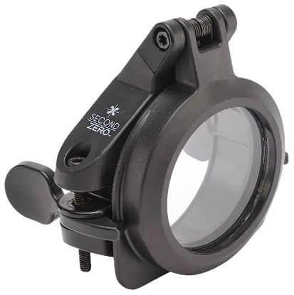 Picture of Axeon 2218623 Second Zero Bell Mount Black 50-58Mm Obj. 330 +/- Yds Range Size 4.3 Moa Screw On 