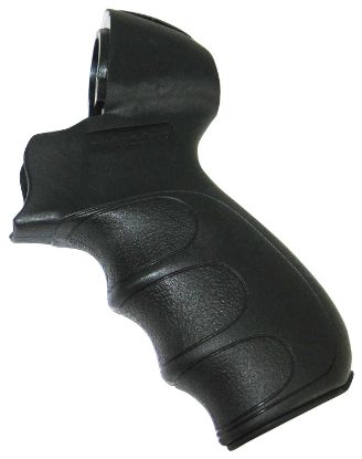 Picture of Tacstar 1081152 Shotgun Rear Pistol Grip Black Abs Polymer For Mossberg 500, 590, 600 & Maverick 